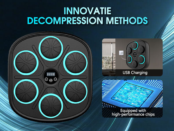 Smart LED Wall-Mounted Electronic Boxing Punching Target