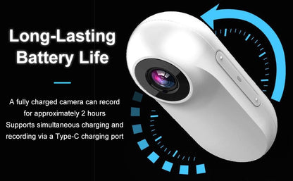 MicroCam Pro | Ultra-Mini Magnetic Action & Vlogging Camera