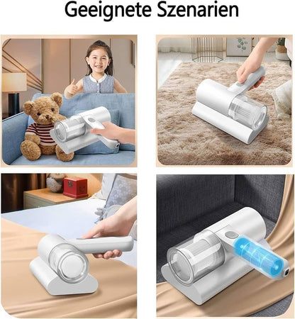 300W Mattress Vacuum Cleaner | Dust Mite Remover with Powerful 10000Pa Suction