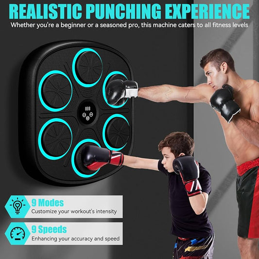 Smart LED Wall-Mounted Electronic Boxing Punching Target