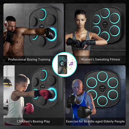 Smart LED Wall-Mounted Electronic Boxing Punching Target