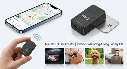 Mini GPS Car Tracker OBD-II Real-Time Vehicle Locator Anti-Theft Tracking Device