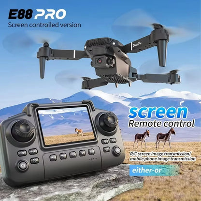 5G Dual Camera GPS Drone With HD Video And Screen Remote