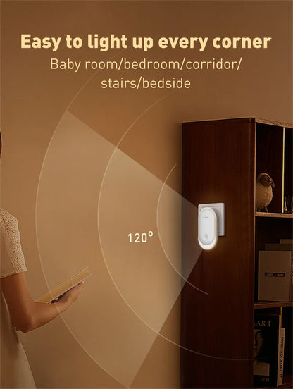 The Modern Wireless Motion-Sensing LED Wall Light