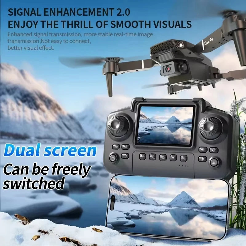 5G Dual Camera GPS Drone With HD Video And Screen Remote