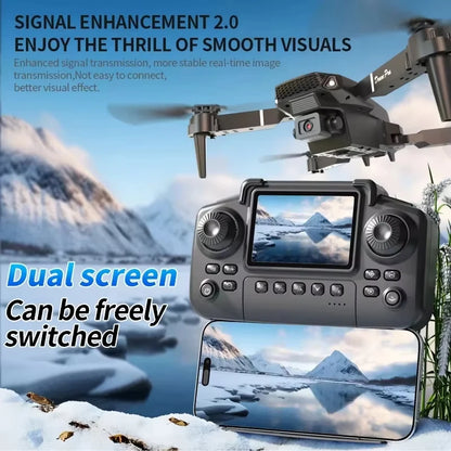 5G Dual Camera GPS Drone With HD Video And Screen Remote