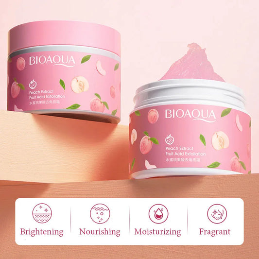 Honey Peach Exfoliating Face & Body Scrub Cream