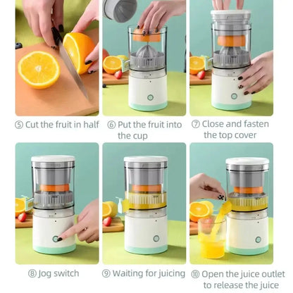 Portable USB Electric Juicer – Mini Wireless Fruit Blender