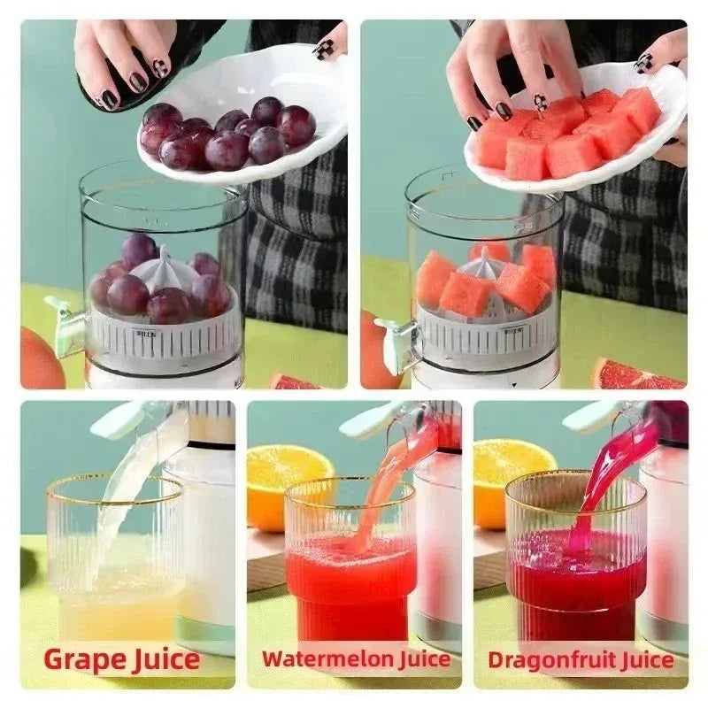 Portable USB Electric Juicer – Mini Wireless Fruit Blender