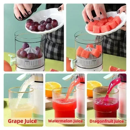 Portable USB Electric Juicer – Mini Wireless Fruit Blender