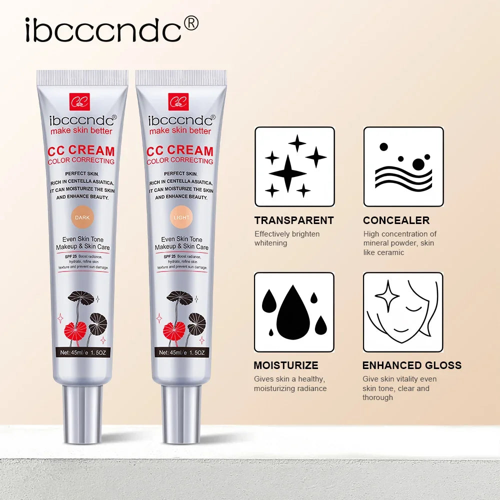 Centella CC Cream Foundation – Moisturizing Full Coverage