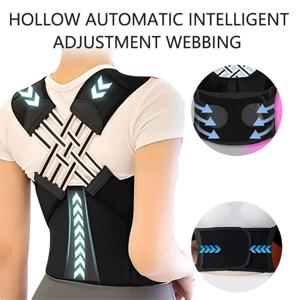 Adjustable Back Posture Corrector Brace for Adults