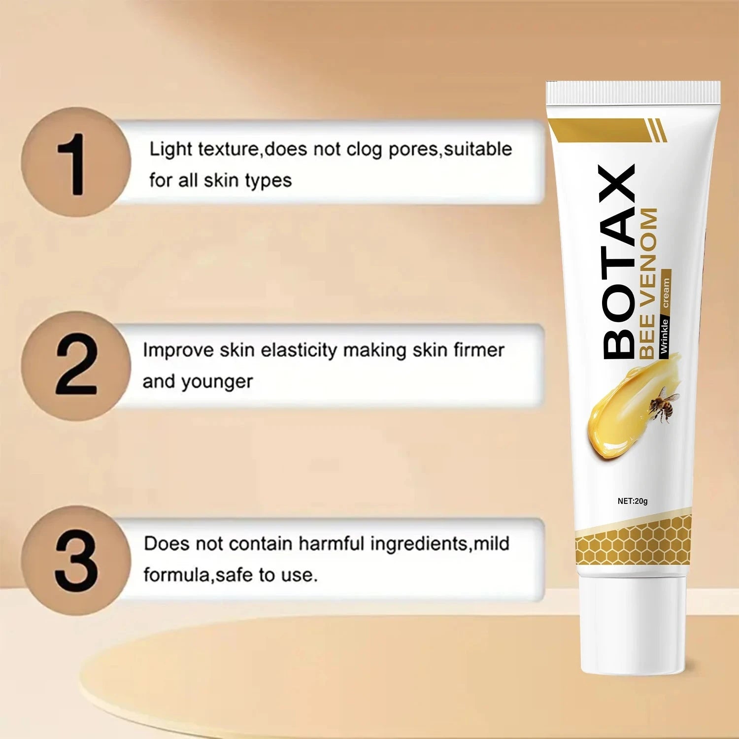 Bee Venom Eye Cream For Firm, Hydrated Under-Eye Skin