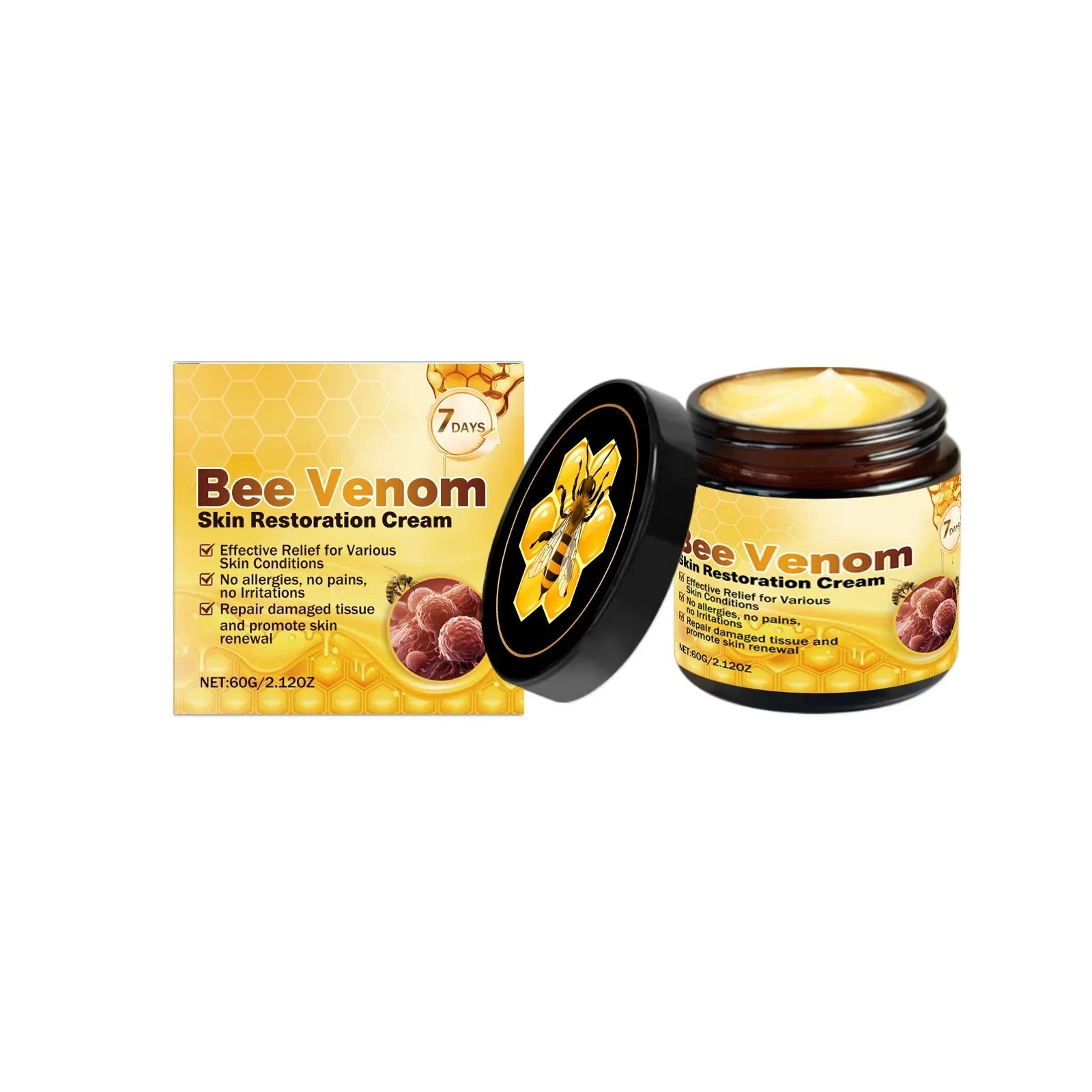 Bee Venom Skin Repair Cream – Redness & Blemish Care