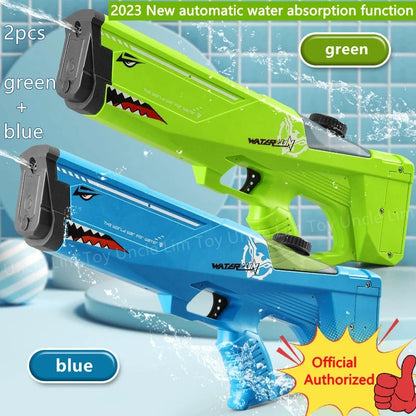 Electric Shark Water Gun Toy – Large Capacity Soaker