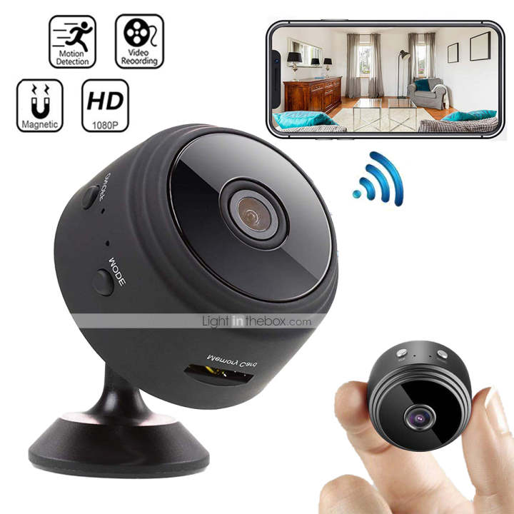 A9 Mini WiFi Camera – HD Wireless Security Camera with Night Vision, Motion Detection & Remote Monitoring