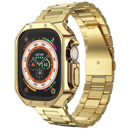 Luxury Gold Smart Watch for Men & Women – Bluetooth Call, Fitness Tracker, HD Touchscreen, Waterproof Smartwatch