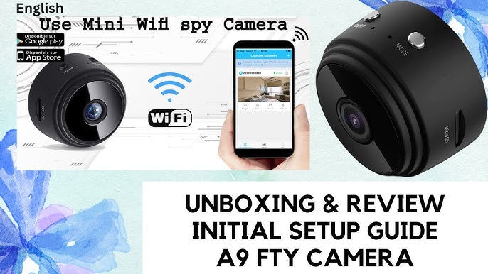 A9 Mini WiFi Camera – HD Wireless Security Camera with Night Vision, Motion Detection & Remote Monitoring