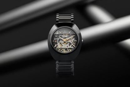 RADO DiaStar 10/UE Automatic Skeleton Watch for Men – Premium Stainless Steel Swiss Style Mechanical Wristwatch | Luxury Business Dress Watch