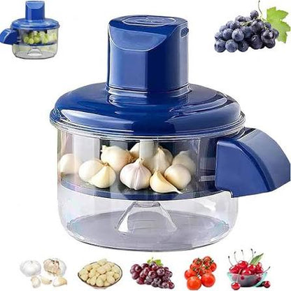 Electric One-Touch Food Chopper & Vegetable Cutter – USB Rechargeable Mini Food Processor for Garlic, Onion, Nuts, Fruits & Vegetables | Portable Kitchen Chopper