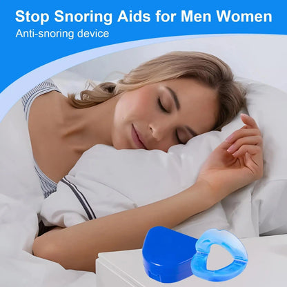 Silicone Anti-Snoring Mouthpiece – Reusable Sleep Aid