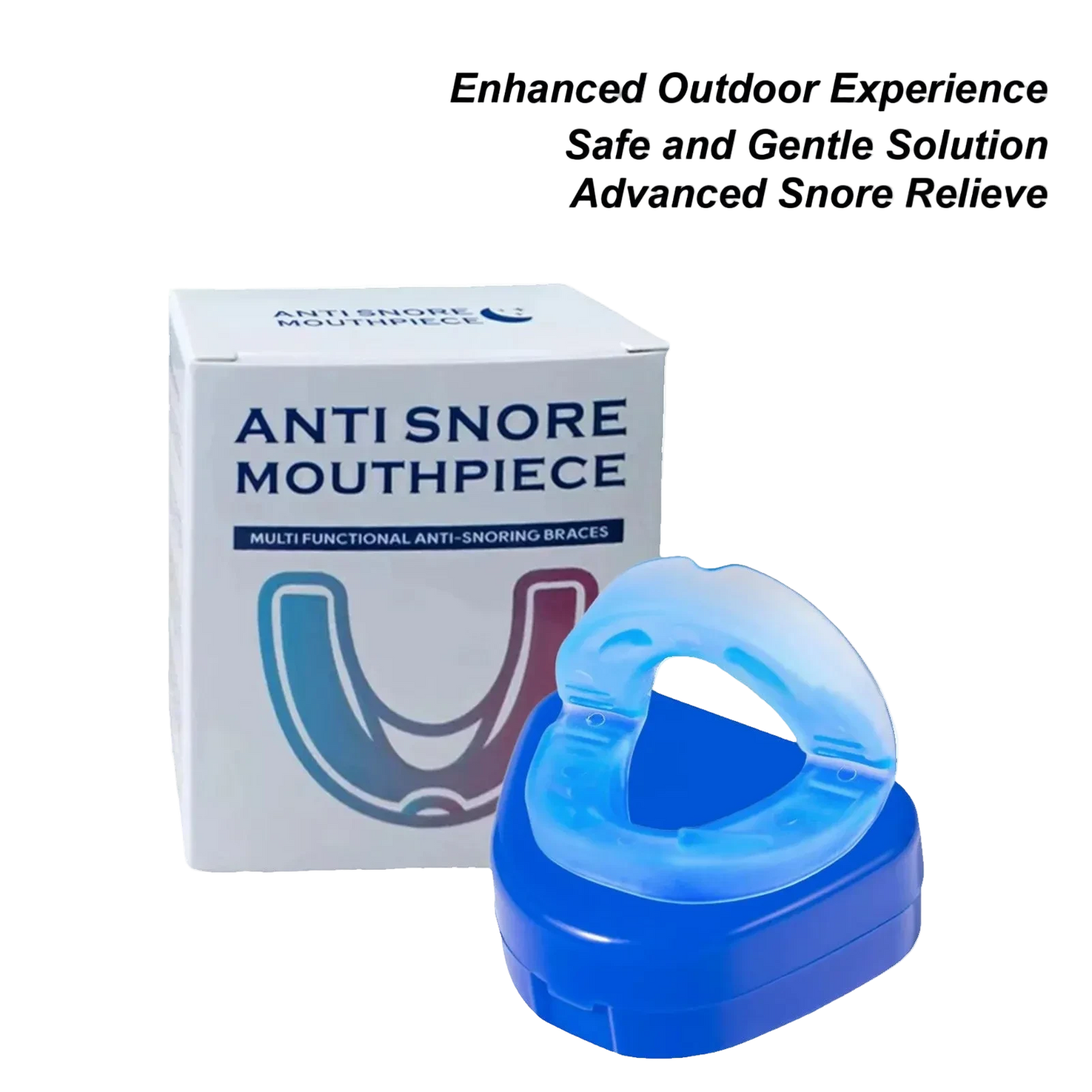 Silicone Anti-Snoring Mouthpiece – Reusable Sleep Aid