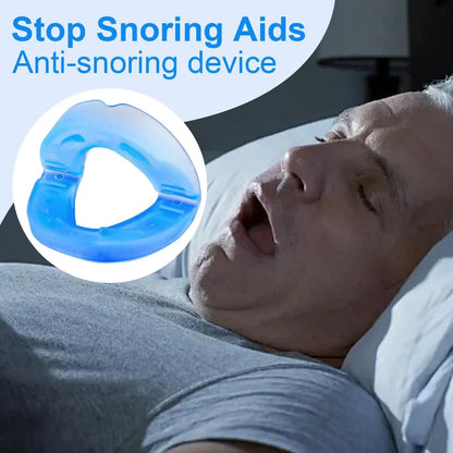 Silicone Anti-Snoring Mouthpiece – Reusable Sleep Aid